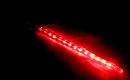 Светодиодная сосулька "Рифленая" 0,5 м, d=4см. LED-30-220V, красный