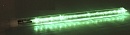 Светодиодная сосулька "Тающая" 0,3 м, d=3см. LED-18-220V, зеленый