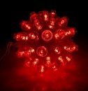 Фигура "Шар из ягод", 10*10, пластик, LED-50-240V, красный