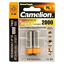 Аккумулятор AA Camelion R-06/AA/ 2000 mAh (2шт)